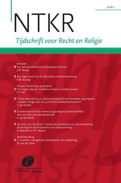 NTKR, Tijdschrift voor Recht en Religie