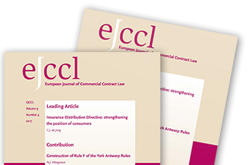 <h1>European Journal of Commercial Contract Law (EJCCL)</h1>