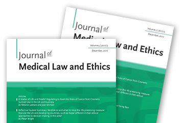 <h1>Journal of Medical Law and Ethics (JMLE)</h1>