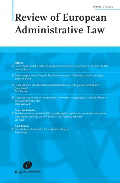 Review of European Administrative Law (REALaw)